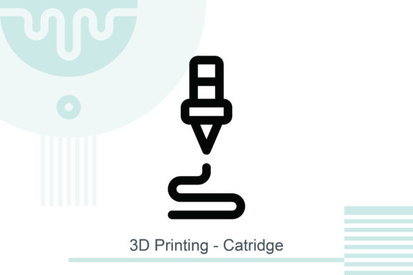 3D Printing - Catridge: Vector Design for Any Project