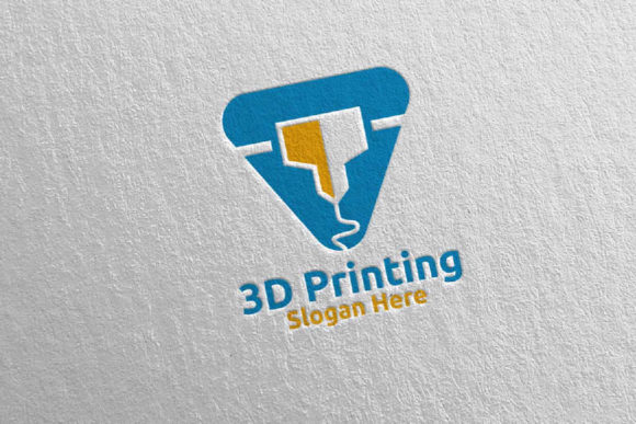 3D Printing Company Logo Design 53: A Complete Branding Solution