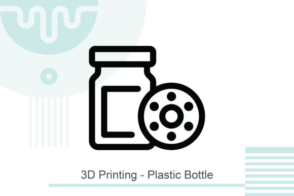 3D Printing - Plastic Bottle: Transforming Recycled Materials into Precision Vector Projects