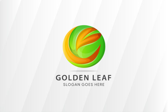 Golden Leaf Circle Logo: A Strategic Choice for Modern Branding