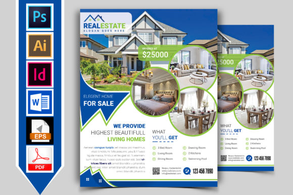 Real Estate Flyer Template Vol-02: A Strategic Tool for Professional Branding and Marketing