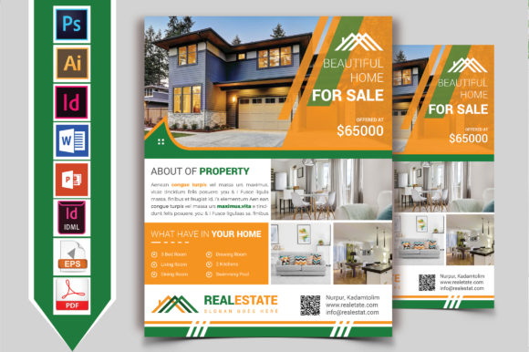 Real Estate Flyer Template Vol-04: A Professional Tool for Property Marketing