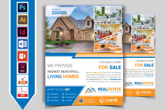 Real Estate Flyer Template Vol-05: A Professional Tool for Real Estate Marketing
