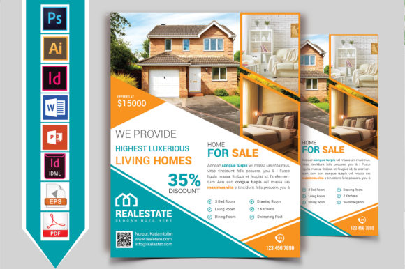 Real Estate Flyer Template Vol-08