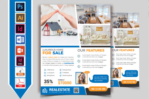 Real Estate Flyer Template Vol-09