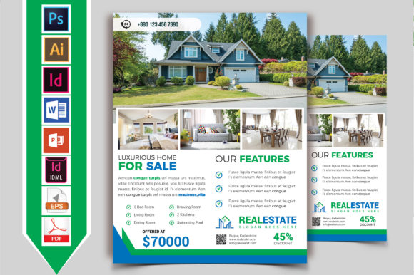 Real Estate Flyer Template Vol-10: A Professional Tool for Real Estate Marketing
