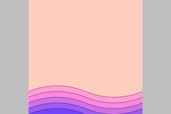 Wavy Abstract Background for Creative Projects